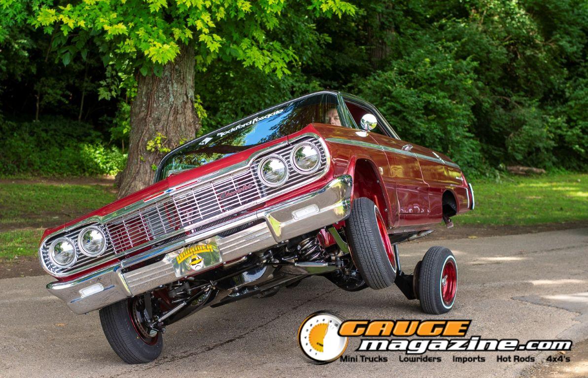 Custom cars on display during Slamology 2026 Cars