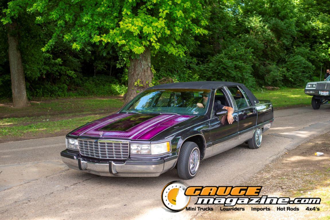 Custom cars on display during Slamology 2026 Cars