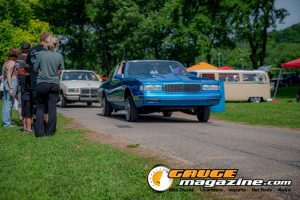 Custom cars on display during Slamology 2026 Cars