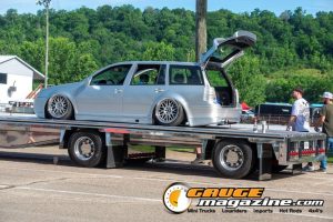 Custom cars on display during Slamology 2026 Cars