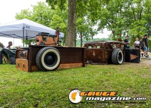 Custom cars on display during Slamology 2026 Cars