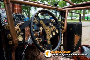 Custom cars on display during Slamology 2026 Cars