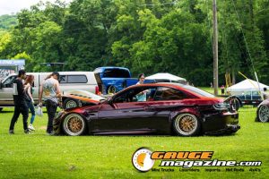 Custom cars on display during Slamology 2026 Cars