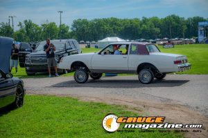 Custom cars on display during Slamology 2026 Cars