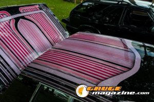 Custom cars on display during Slamology 2026 Cars