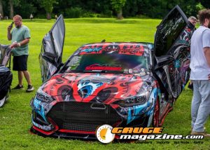 Custom cars on display during Slamology 2026 Cars