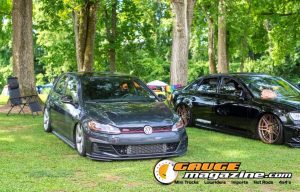 Custom cars on display during Slamology 2026 Cars