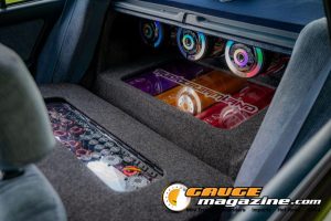 Custom cars on display during Slamology 2026 Cars