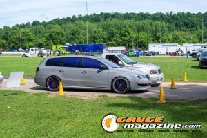 Custom cars on display during Slamology 2026 Cars