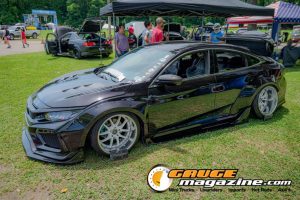 Custom cars on display during Slamology 2026 Cars