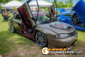 Custom cars on display during Slamology 2026 Cars