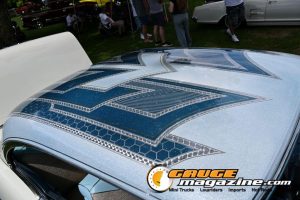 Custom cars on display during Slamology 2026 Cars