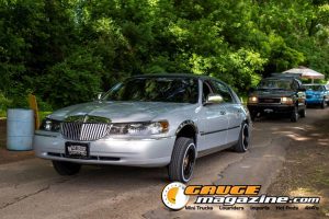 Custom cars on display during Slamology 2026 Cars