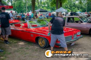 Custom cars on display during Slamology 2026 Cars