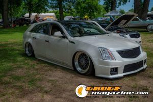 Custom cars on display during Slamology 2026 Cars