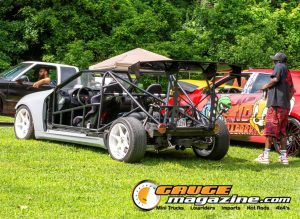 Custom cars on display during Slamology 2026 Cars