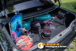 Custom cars on display during Slamology 2026 Cars