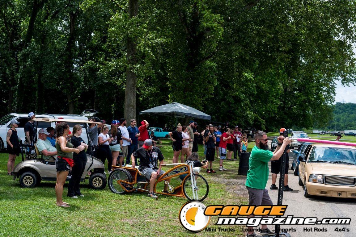 Custom vehicle competing in the Slamology 2026 Limbo Contest