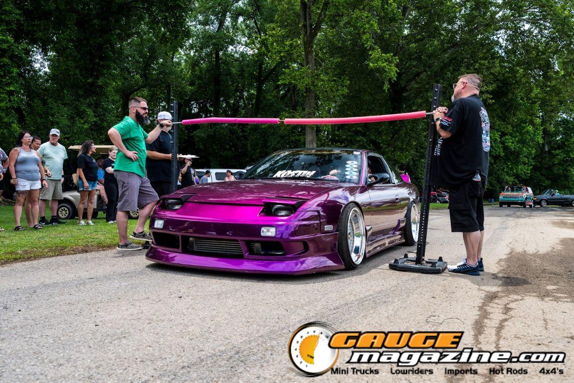 Custom vehicle competing in the Slamology 2026 Limbo Contest