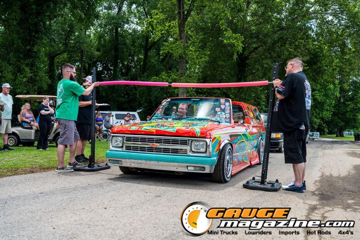 Custom vehicle competing in the Slamology 2026 Limbo Contest