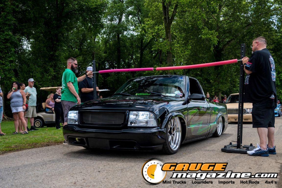 Custom vehicle competing in the Slamology 2026 Limbo Contest