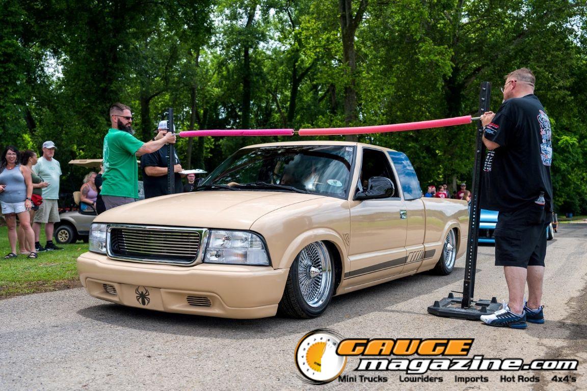 Custom vehicle competing in the Slamology 2026 Limbo Contest