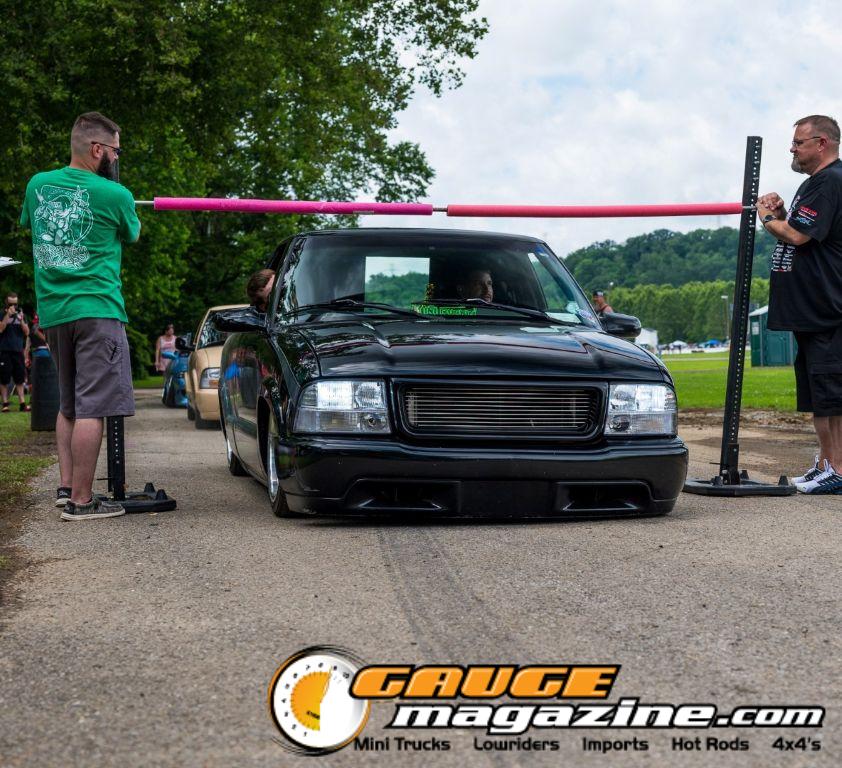 Custom vehicle competing in the Slamology 2026 Limbo Contest