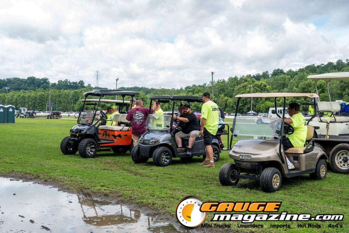 Custom vehicle competing in the Slamology 2026 Limbo Contest