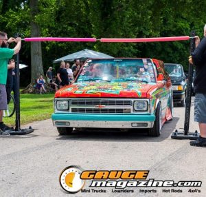 Custom vehicle competing in the Slamology 2026 Limbo Contest