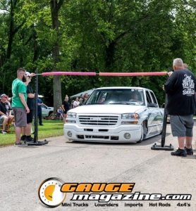 Custom vehicle competing in the Slamology 2026 Limbo Contest