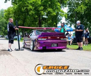 Custom vehicle competing in the Slamology 2026 Limbo Contest