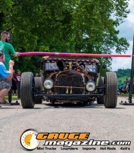 Custom vehicle competing in the Slamology 2026 Limbo Contest