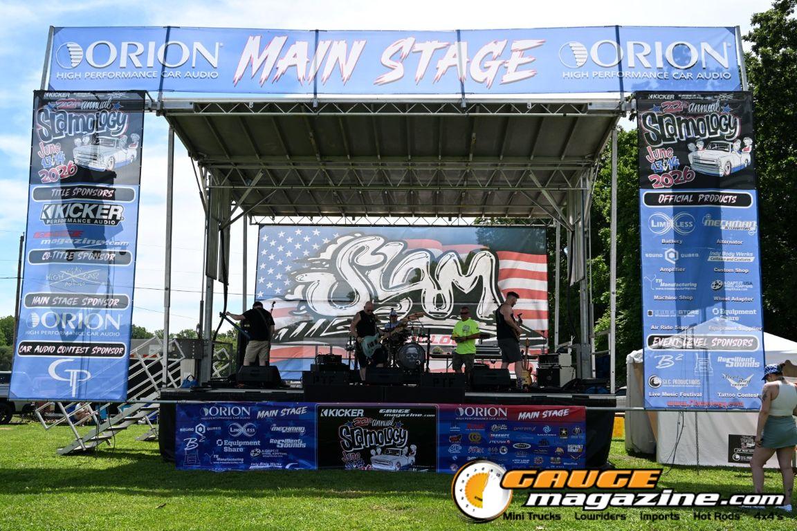 Live performance on the Orion Car Audio Stage during the Slamology 2026 Music Festival