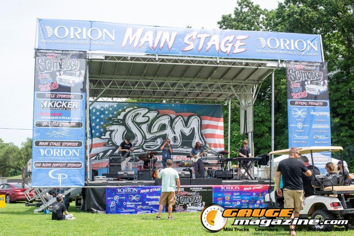 Live performance on the Orion Car Audio Stage during the Slamology 2026 Music Festival