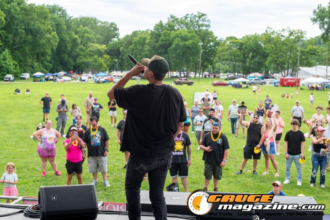 Live performance on the Orion Car Audio Stage during the Slamology 2026 Music Festival
