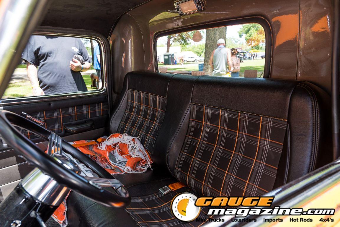 Custom trucks on display during Slamology 2026 Trucks