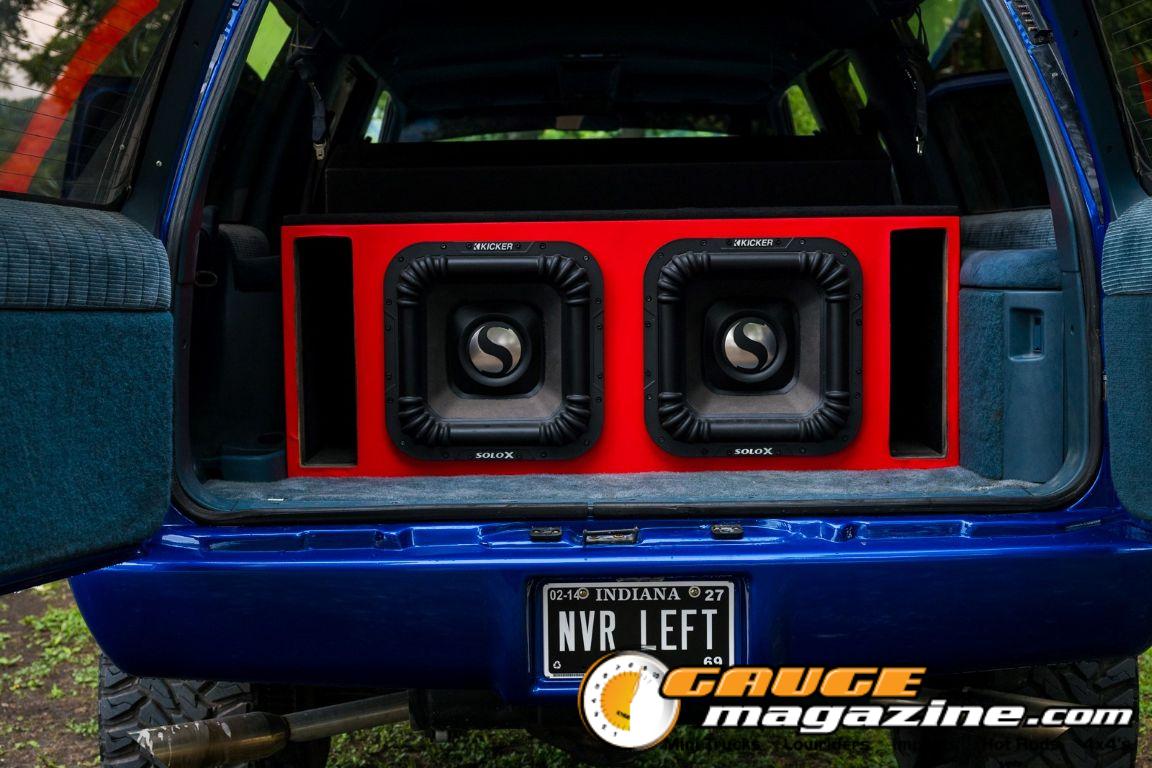 Custom trucks on display during Slamology 2026 Trucks
