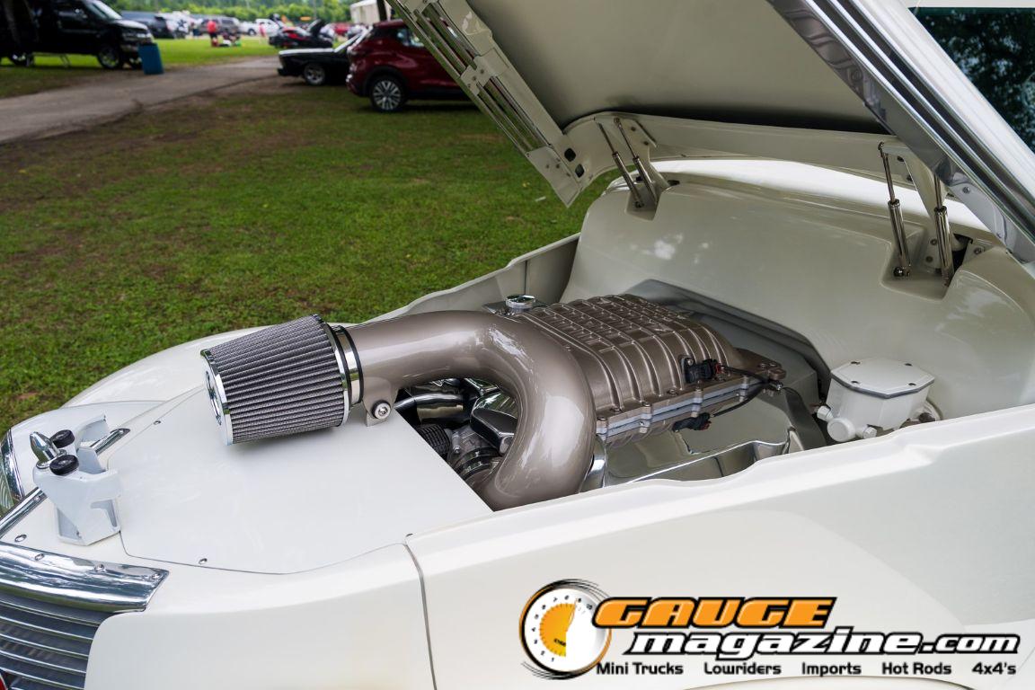 Custom trucks on display during Slamology 2026 Trucks
