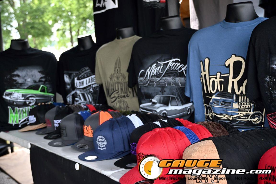 Custom trucks on display during Slamology 2026 Trucks
