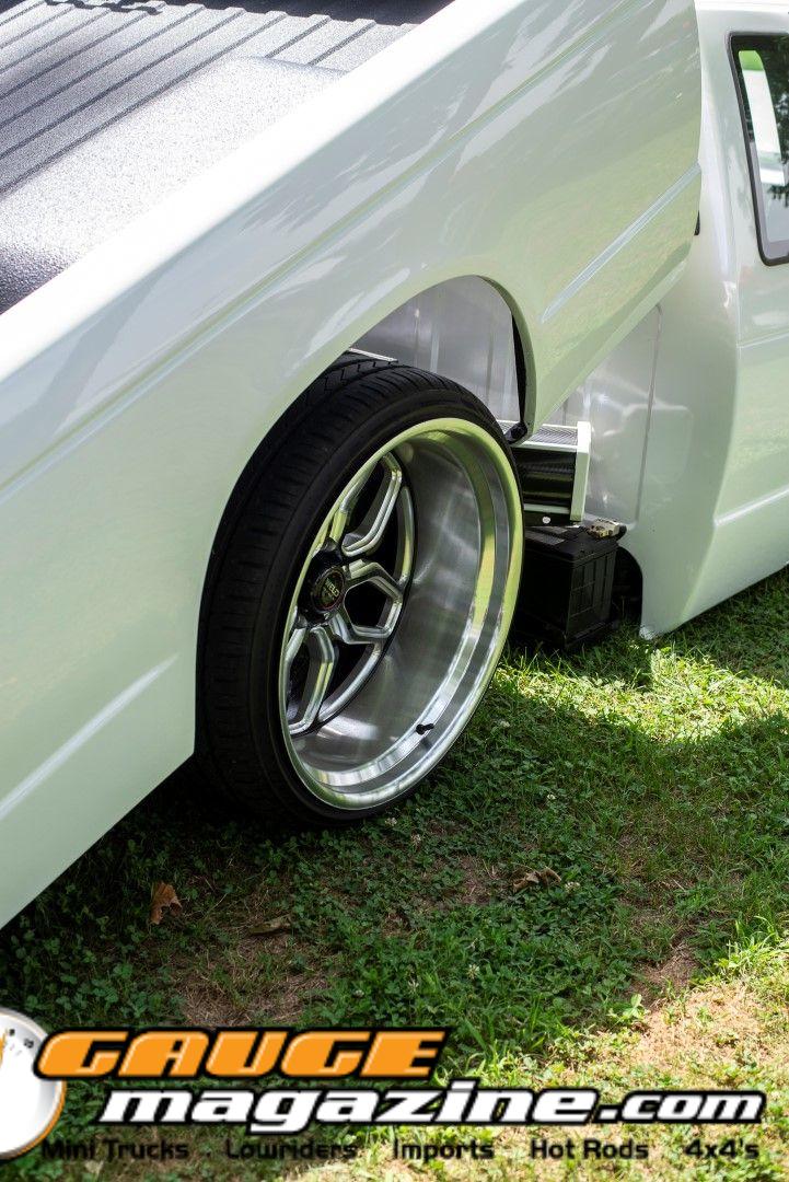 Custom trucks on display during Slamology 2026 Trucks