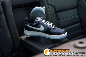 Custom trucks on display during Slamology 2026 Trucks