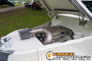 Custom trucks on display during Slamology 2026 Trucks