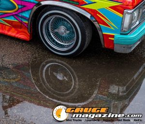 Custom trucks on display during Slamology 2026 Trucks