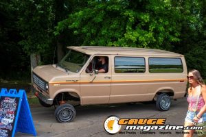 Custom trucks on display during Slamology 2026 Trucks