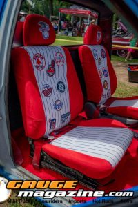 Custom trucks on display during Slamology 2026 Trucks