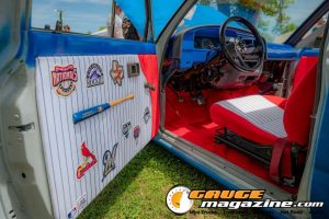 Custom trucks on display during Slamology 2026 Trucks