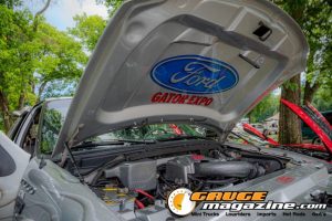 Custom trucks on display during Slamology 2026 Trucks